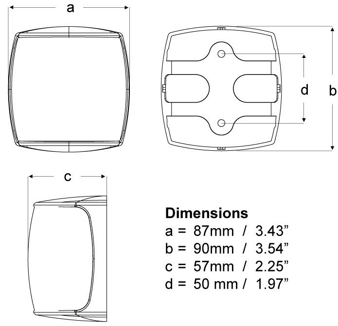 NaviLED PRO Line Drawing
